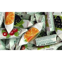 Sometimes called Vienna bon-bons or in Polish "Nuncas" they are made with real fruit fillings. They are individually wrapped and come in a bag of assorted flavors.