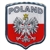 Poland Emblem Sticker - Raised Vinyl 3"