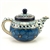 Polish Pottery 10 oz. Bedtime Teapot. Hand made in Poland. Pattern U408 designed by Jacek Chyla.