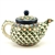 Polish Pottery 10 oz. Bedtime Teapot. Hand made in Poland. Pattern U42 designed by Anna Pasierbiewicz.