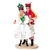 The Krakow costume is considered to be Poland's national folk costume and is certainly the best known. This is the wedding version of this famous costume. Perfect gift for showers, weddings, dance group members  or just to share or display your Polish her