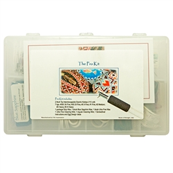 Electric Kistka Pro Kit with Storage Box. Available in 110 volt electrical environments (NA, Japan, Brazil and others) or 220v (Europe) This Kit provides the Pro everything needed to use our Electric Kistka -- Hot Wax Pen. The kit includes: 2 Multi-Tip In