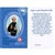 Healing Saint Maximillian Kolbe Prayer Card with 3rd class relic.  St. Maximilian Kolbe is considered a patron of journalists, families, prisoners, the pro-life movement and the chemically addicted.