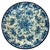Polish Pottery 10.5" Dinner Plate. Hand made in Poland. Pattern U4640 designed by Maria Starzyk.