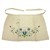 Hand embroidered Kashubian Floral Apron made of linen. Made in Gdansk. We have only one available. A real work of art.