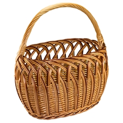 Poland is famous for hand made willow baskets.  This is a tradition in areas of the country where willow grows wild and is very much a village and family industry.  Beautifully crafted and sturdy, these baskets can last a generation.  Perfect for Easter,