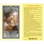 Polish Art Center - A Caregiver's Prayer - Holy Card.  Plastic Coated. Picture and prayer is on the front, text is on the back of the card.