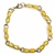 Fine 7" - 18cm bracelet composed of milky oval Baltic Amber beads. Bead size 7mm long.