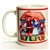 This attractive ceramic mug features families wearing the dress of two very popular Polish folk regions, Krakow and Lowicz. Dishwasher safe. Made In Poland.