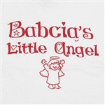 Babcia's Little Angel ,Translation: Grandma's Little Angel.