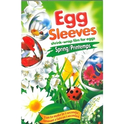 Easter Egg Sleeves - Spring - Set of 7