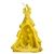 Pure Beeswax Christmas Tree Nativity 3" Candle