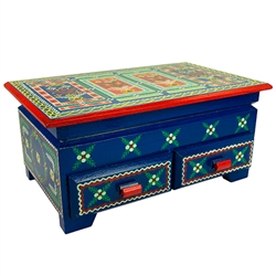 Traditional folk chests were used to store the most precious objects in a peasant's house. Their owners used to keep the dowry, festive costumes, special festive candles, rosaries, family treasures, linen, money and documents. Some of the wealthier brides