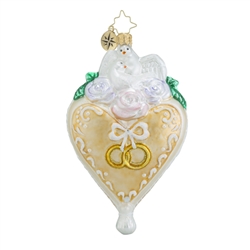 Exquisite workmanship and handcrafted details are the hallmark of all Christopher Radko creations. Bring warmth, color and sparkle into your home as you celebrate life’s heartfelt connections. A Christopher Radko ornament is a work of heart!