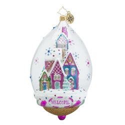 Exquisite workmanship and handcrafted details are the hallmark of all Christopher Radko creations. Bring warmth, color and sparkle into your home as you celebrate lifeï¿½s heartfelt connections. A Christopher Radko ornament is a work of heart!