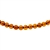 Jewelry makers will enjoy these beads to finish your own bracelet. Genuine Baltic Amber.  Approx 135 beads per strand.  3mm diameter beads.