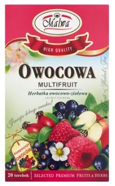 Malwa  Multi Fruit Tea  Owocowa 40g/1.4oz
