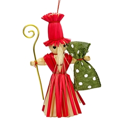 Decorate your home with a little bit of Polish folk art. These straw decorations are made entirely by hand by a single family from the Lublin area where ornaments made of straw is an old tradition.