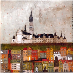 Artistic Ceramic Tile - Jasna Gora Czestochowa