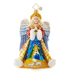 This angelic design offers us a beautiful way to remember the meaning of this holy holiday season.