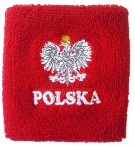 Polish Eagle Polska (Poland) Wrist Sweatband | Polish Art Center