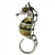 Artistic use of silver and amber to create this colorful seahorse pendant.