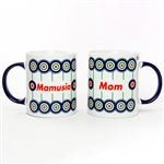 Mamusia/Mom Boleslawiec Style Ceramic Mug