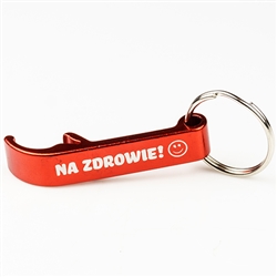 Na Zdrowie (To Your Health) Bottle Opener Key Chain Combo