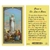 Polish Art Center - Our Lady of Fatima - Holy Card.  Plastic Coated. Picture and prayer is on the front, text is on the back of the card.