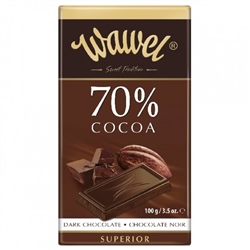 Wawel Dark Chocolate 70% Cocoa 100g/3.5oz