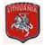 Lithuanian Coat Of Arms Emblem Raised Sticker 3"