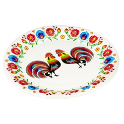 Polish paper plates are available in two sizes:
Luncheon size (9" - 22.7cm diameter)
Dessert size (7" - 18cm diameter)
Perfect way to highlight a Polish papercut design at school, home, picnic etc.
Set of 8 in a pack.
Made in Poland.