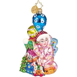 Delightfully designed Pediatric Cancer Charity Awareness ornament from the 2003 collection.
Only 1 available.