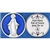 Great for your pocket or coin purse. Add to a gift for that extra special touch! Hail Mary Enamel Token (Coin)