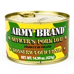 Square Army Brand Officer's Pork Loaf 425g/14.99oz On Sale Due To 6/3/2024 Best Buy Date