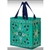 Polish Small Folklore Tote Bag - Sea Green