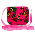 Polish Folk Shoulder Purse Medium - Pink