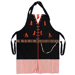 Delightful cooking apron with a man's Krakow costume design, This apron makes a perfect gift for anyone looking for a kitchen accessory or gift. It's also a great low cost alternative when you need to wear a Polish costume. Great way to display your herit