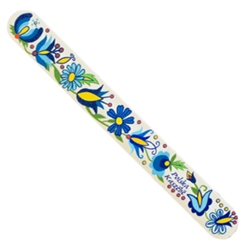 Practical and inexpensive way to enjoy a little bit of Poland.  Size approx 7" x .75".
In Poland this is called a "Pilnik Do Paznokci" (nail file).