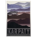 Post Card: Karpaty, Polish Promotion Poster
