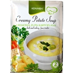 Adamba Creamy Potato Soup is delicious and easy to make. Instructions in English and Polish. Makes 2 cups of soup in approximately 3 minutes.