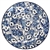 Polish Pottery 10" Dinner Plate. Hand made in Poland. Pattern U4824 designed by Maria Starzyk.