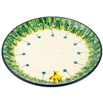 Polish Pottery 10" Dinner Plate. Hand made in Poland. Pattern U4707 designed by Jacek Chyla.