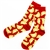 What's better than pierogi socks on your feet? Well that would be real pierogi in your hand, but we don't sell actual pierogi so the socks will have to do. Deliciously fried pierogi dance around like golden brown bringers of happiness.