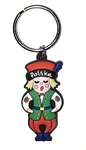 Attractive rubber key chain featuring a Polish dancer in folk costume. Size is approx 3.25" x 1"