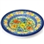 Polish Pottery 9.5" Soup / Pasta Plate. Hand made in Poland. Pattern U417 designed by Maria Starzyk.