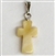 Free form piece of Baltic amber in the shape of a cross. Size and weight vary but approx .8" x .4".