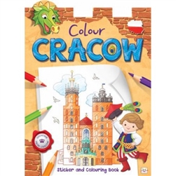 Sticker And Colouring Activity Book is a wonderful souvenir from Cracow for children. Great way to learn about their Polish heritage. Includes color stickers.