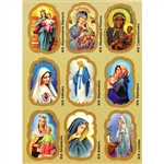 Marian Stickers - Set Of 9