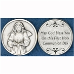 1st Communion- Girl Pocket Token (Coin)